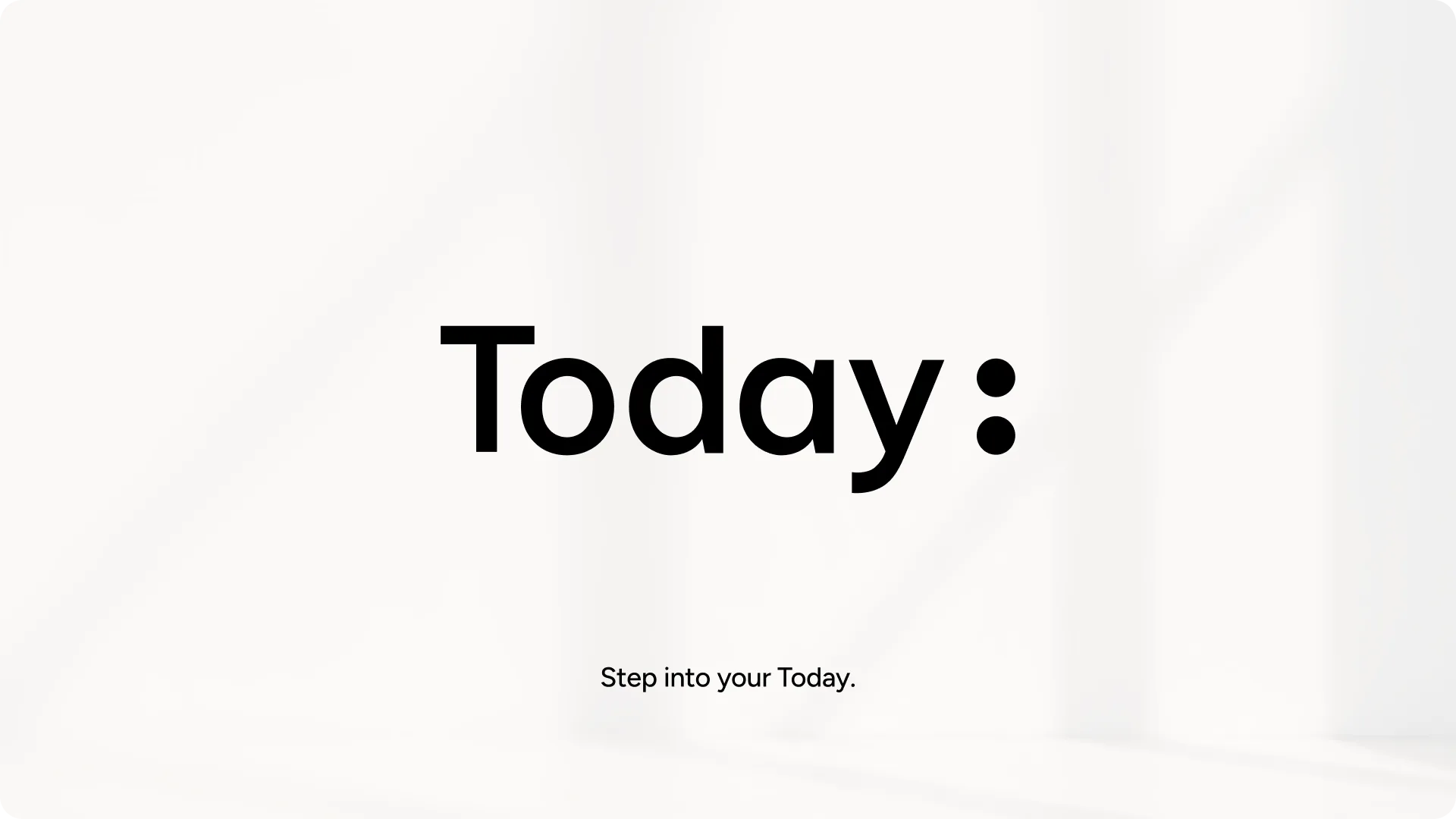 Today showcase — plate 01